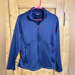 The North Face Lightweight Zip Up Jacket Polyester/Elastine Blend Size XL
